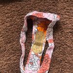 VOLAFA Women's Smocked Ruched Triangle Bikini Print Swimsuit Set 2 Piece Small Pink Photo 6