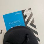 Isotoner  Slippers Flat Slip Resistant Stretch Padded Bow Satin Black Medium Photo 2