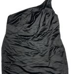 David's Bridal One Shouldered Mini Dress (24) Photo 0