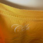 Rush Cold California Los Angeles T Shirt Palm Tree Raw Hem Double Sided XL Photo 3