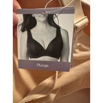 Catherines  Plunge Bra 50D Beige Compressed Foam Cups Underwire Wide Cushioned S Photo 4