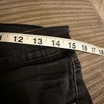 ZARA premium denim button fly raw angled hem zipper size 6 Photo 4