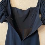 Black Halo  Adriana Off-The-Shoulder Jumpsuit Jumpsuit Size 4 Photo 7