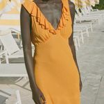 Doen Arleen Orange Maxi Dress NEW Photo 4