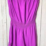 Forever 21  Women's Strapless Romper with Ruffle off Shoulder Strapless Sz M Photo 0