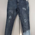 Old Navy  Rockstar High Distressed Skinny Jeans Womens 8 Petite NWT | Y2K Revival Photo 0