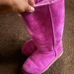UGG  Fuchsia Suede Winter Boots Photo 0