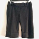 Caslon Dress Shorts 2 Bermuda Cuffed Black Photo 0