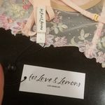 For Love & Lemons π x VSπ April Bloom Bustier ~ Pink Floral Large L NWT Photo 12