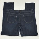 Christopher & Banks  Women’s Deep Indigo Blue Pants, Stretch Waistband, 14 Avg. Photo 3