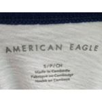 American Eagle Newport Beach California Graphic Ringer Tee Shirt Size S Photo 3