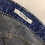 GRLFRND  Distressed Raw Step Hem Jeans Photo 5