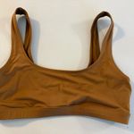 SKIMS  Signature Swim Tank Bikini Top Medium Brown Bronze Photo 0