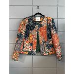 Women's &merci Quilted Patchwork Jacket size M Blue Size M Photo 1