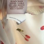 LC Lauren Conrad Lauren Conrad LC Crepe Bow Top Cherries Valentine’s Day Spring Blouse Sz M Shirt Photo 8