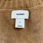 Old Navy Rib Trim V-Neck Sweater Camel Color Size Large Photo 3