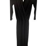 Krisa Navy Blue Surplice Jumpsuit - size XS Photo 0