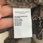 American Eagle  leopard‎ print cropped shawl size small Photo 3