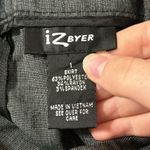 Iz Byer charcoal pencil Skirt skirt with ruffle back size 1 junior Photo 6