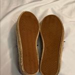 Navy Striped Espadrille Sneakers Blue Size 9 Photo 3
