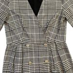 ZARA TRF Gray Double Breasted Plaid Collection - M EUC Photo 5