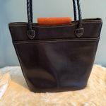 Brighton Vintage Caroline Leather Bucket Shoulder Bag Photo 4