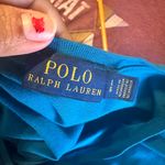 Polo Ralph Lauren Blue V Neck Short Sleeve Shirt Size L Photo 4