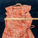 Free People  French Quarter Wrap Mini Dress Pop‎ Combo Print Photo 14