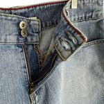 Tommy Hilfiger  90s Light Wash Mid Rise 100% Cotton Denim Jean Shorts Size 10 Photo 4