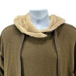 Aerie Sherpa Lined Hoodie Jacket Size M Photo 2