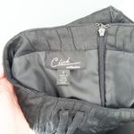 Click Collection Womens Skirt Size 6 Black Maxi Flared Ruffle Witchy Whimsigoth‎ Photo 4