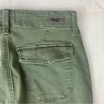 Paige  size 25 Maysle joggers Olive Green Casual Pants ankle Photo 6