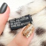 Animal Print Faux Fur Vest Mob Wife Aesthetic Vest White Size M Photo 4