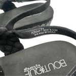 Corky’s Black Pleasant Leopard Print Wide Strappy Platform Wedge Sandals size 11 Photo 2