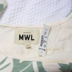 Madewell NEW  MWL Sweatshirt Bralette in Tropicale‎ Floral, Large Photo 7