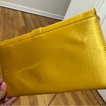 Unbranded Yellow satin envelope Elegant Bag evening clutch silver chain Brooch Photo 8