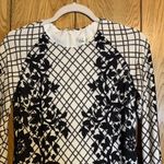 Eliza J  Womens Size 4 Multicolor Print Flutter Hem Stretch Cocktail Midi Dress Photo 1