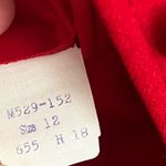 Pendleton  • Vintage Red Cropped Virgin Wool Blazer Photo 2