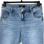Hudson Jeans Hudson SZ 14 Straight Jeans Button-Flap Pockets Zip-Fly Stretch Hi-Rise Blue Photo 1