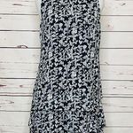 Ralph Lauren NWT Lauren Black & White Floral Sleeveless Shift Dress Size XS Photo 7