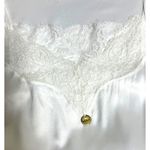 Women Pajama Set Cami Short White Satin Small Sleepwear Bridal Photo 2
