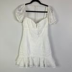 Significant Other Imani Mini Dress Ivory White Size 4 Photo 1