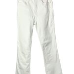 J.Crew Curvy Full Length Demi Boot White Jeans 27 Photo 1