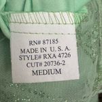 Ruby Rox Y2K  Size Small Tinkerbell Green Strapless Mesh Ruched Strapless Dress Photo 10
