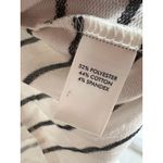 BKE Buckle Reversed Pieced Top Cream Black Large Photo 6