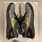 Nike Gray and Black Athletic Shoes with Neon Accents Photo 0