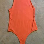 One Piece Coral Halter Bodysuit Photo 0