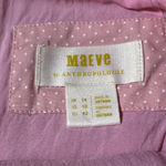 Anthropologie  Meave Micro Mini Pink Faux Leather Mini Skirt Size 10 Barbiecore Photo 6