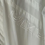 Vintage Kaelin Womens White Windbreaker Jacket Size XS Photo 2