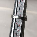 Tiffany & Co. Peretti 925 Sterling Silver Triple Heart Ring Blue Box Dust Bag Photo 12